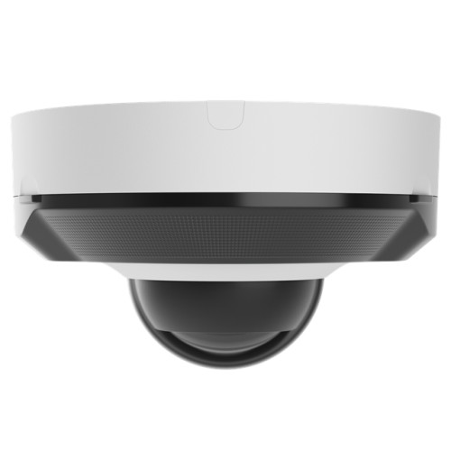 AJAX DomeCam Mini HL (5 Mp/2,8 mm) - Caméra de surveillance IP filaire avec IA, angle de vision de 110°, éclairage hybride, True