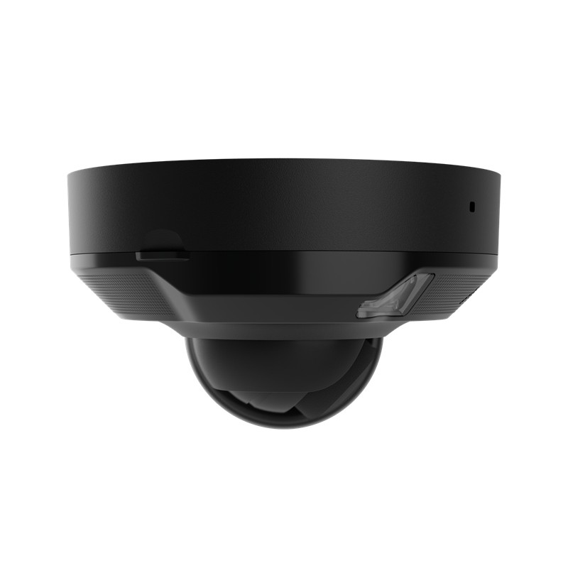 AJAX DomeCam Mini HL (8 Mp/2.8 mm) - Kabelgebundene IP-Überwachungskamera mit KI, 110° Blickwinkel, hybrider Beleuchtung, TrueWD