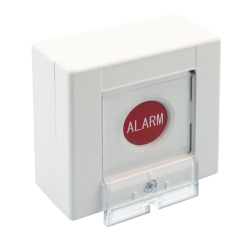 Interrupteur anti-panique avec porte de protection transparente et verrouillable