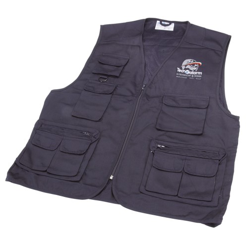 Gilet de travail avec logo Tecnoalarm - Bleu