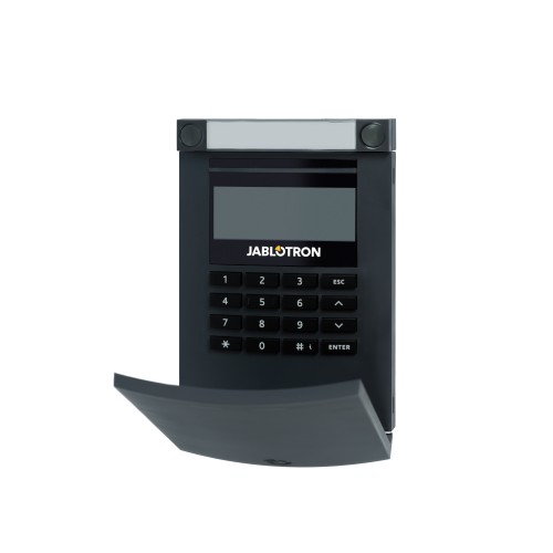 Module d'accès sans fil avec clavier, affi cheur LCD et RFID - anthracite