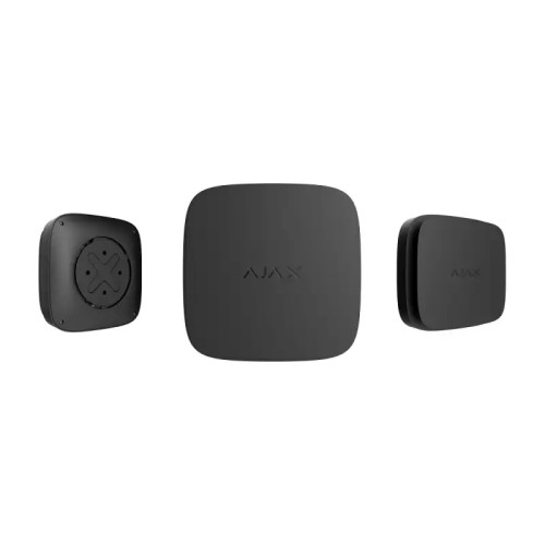 AJAX FireProtect 2 RB Heat/Smoke/CO - Détecteur d'incendie sans fil avec capteurs de fumée, de chaleur et de CO Noir
