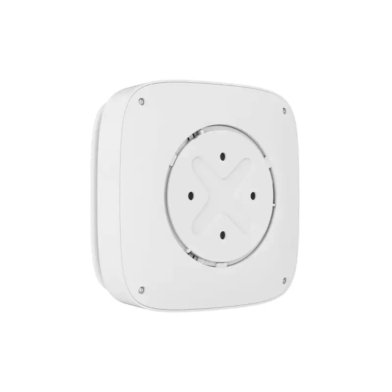 AJAX FireProtect 2 RB Heat/Smoke/CO - Détecteur d'incendie sans fil avec capteurs de fumée, de chaleur et de CO Blanc