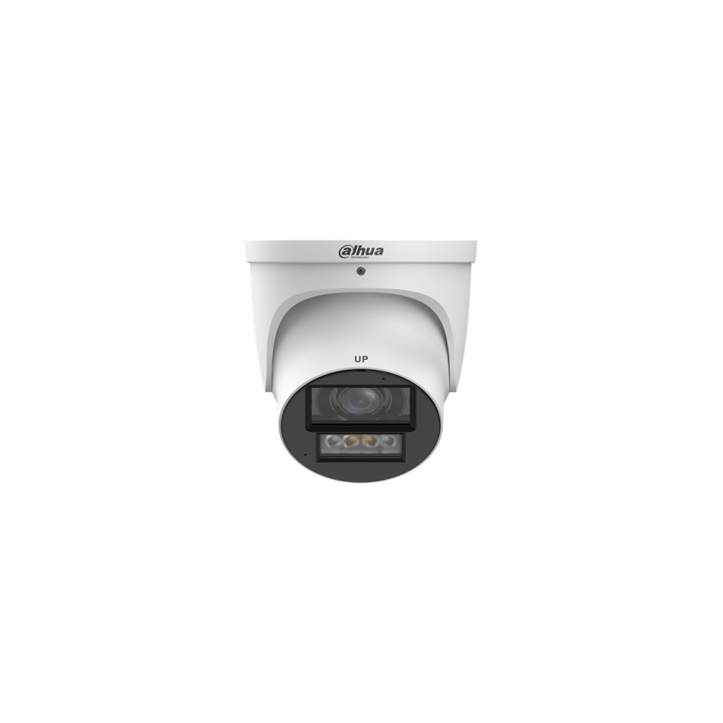 Caméra réseau WizColor 8 MP avec focale variable et objectif sphérique de WizMind Blanc