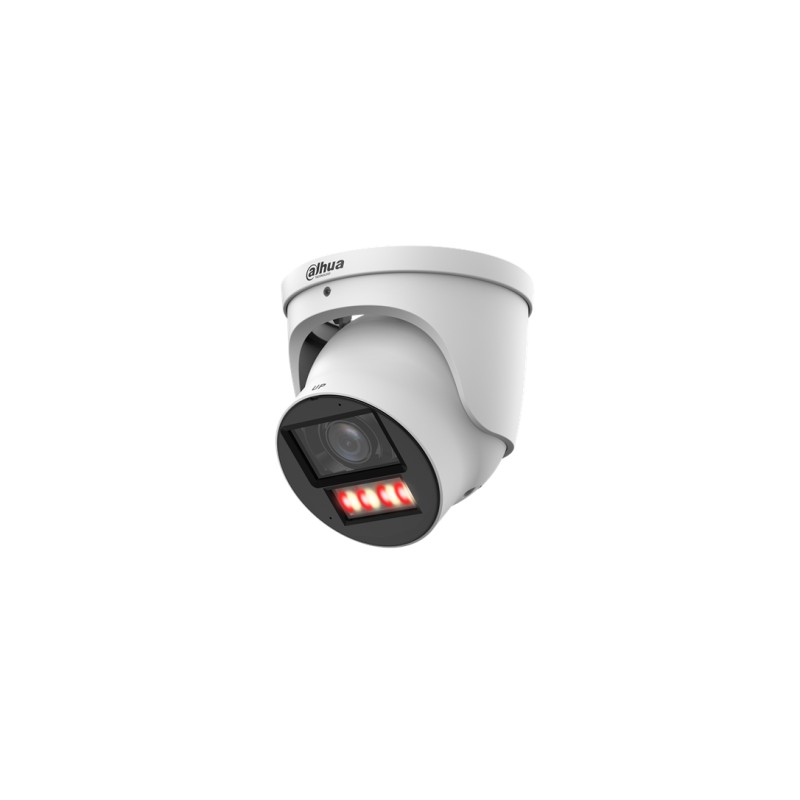 Caméra réseau WizColor 8 MP avec focale variable et objectif sphérique de WizMind Blanc