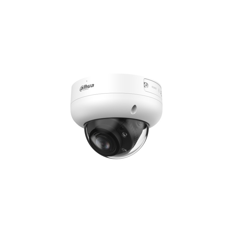 Caméra réseau dôme WizSense à double lumière intelligente 8MP avec objectif variable Blanc