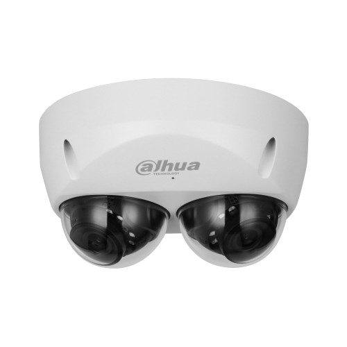 Caméra réseau WizMind 2 × 4 MP bidirectionnelle Blanc