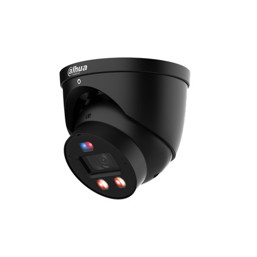 4MP Smart Dual Light Active Deterrence Festbrennweite WizSense Netzwerkkamera Schwarz