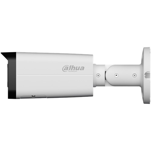 Caméra réseau bullet WizSense à lumière intelligente duale de 8MP avec objectif à focale variable Blanc