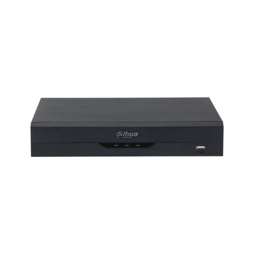 Enregistreur vidéo réseau 8CH Compact 1U 8PoE 1HDD WizSense Noir