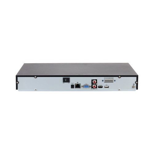 8CH 1U 2HDDs WizSense Netzwerk-Videorekorder Schwarz