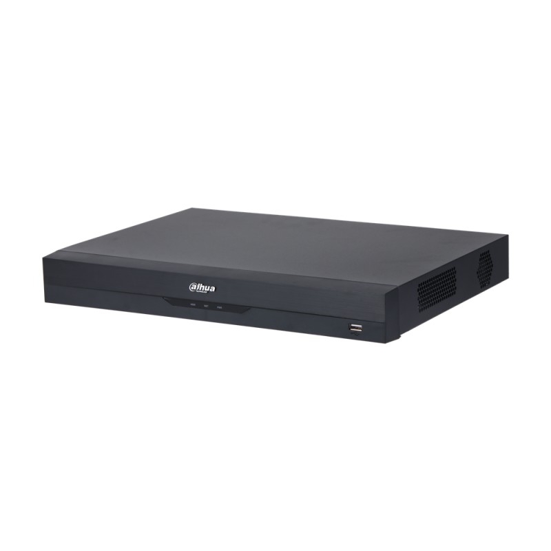 16CH 2HDD 1U Netzwerk-Videorekorder Schwarz