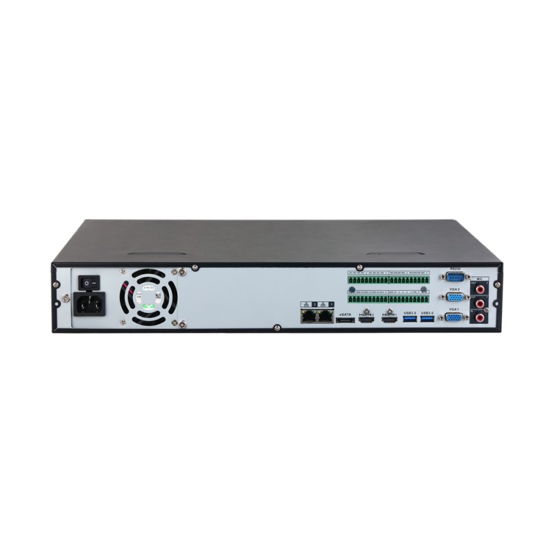 64CH 4HDD 1.5U Netzwerk-Viedeorekorder Schwarz