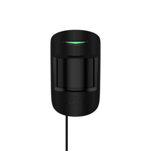 AJAX Superior CombiProtect Fibra - Kombinierter PIR-Bewegungsmelder und Glasbruchmelder Schwarz