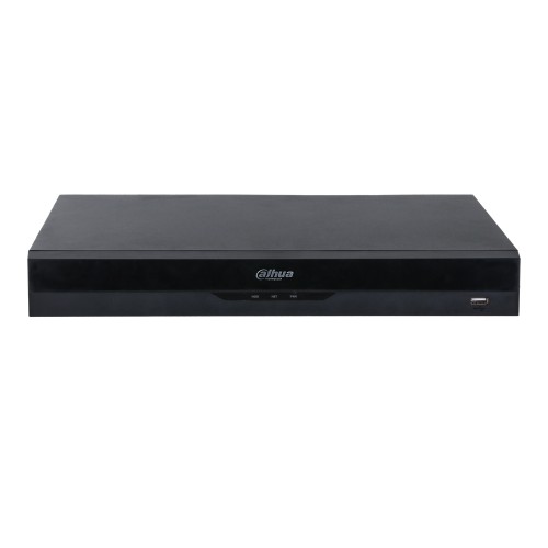 Enregistreur vidéo réseau WizSense 8CH 1U 8PoE 2 disques durs Noir