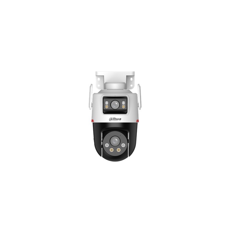 Caméra extérieure 3+3 MP WizColor Wi-Fi avec deux objectifs, fonction panoramique et inclinaison Blanc