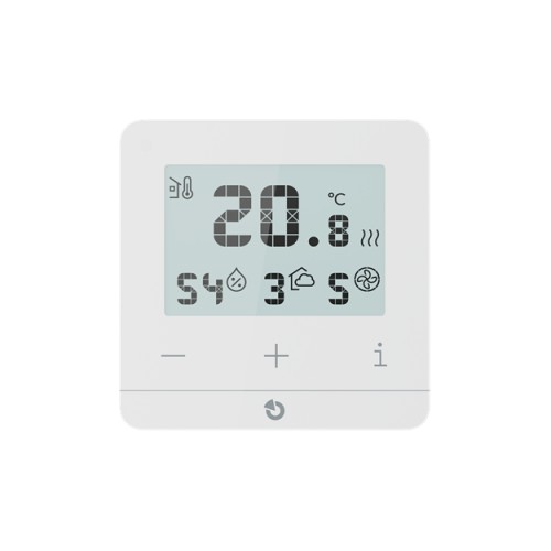 Thermostat sans fil - pour l'intérieur - Blanc