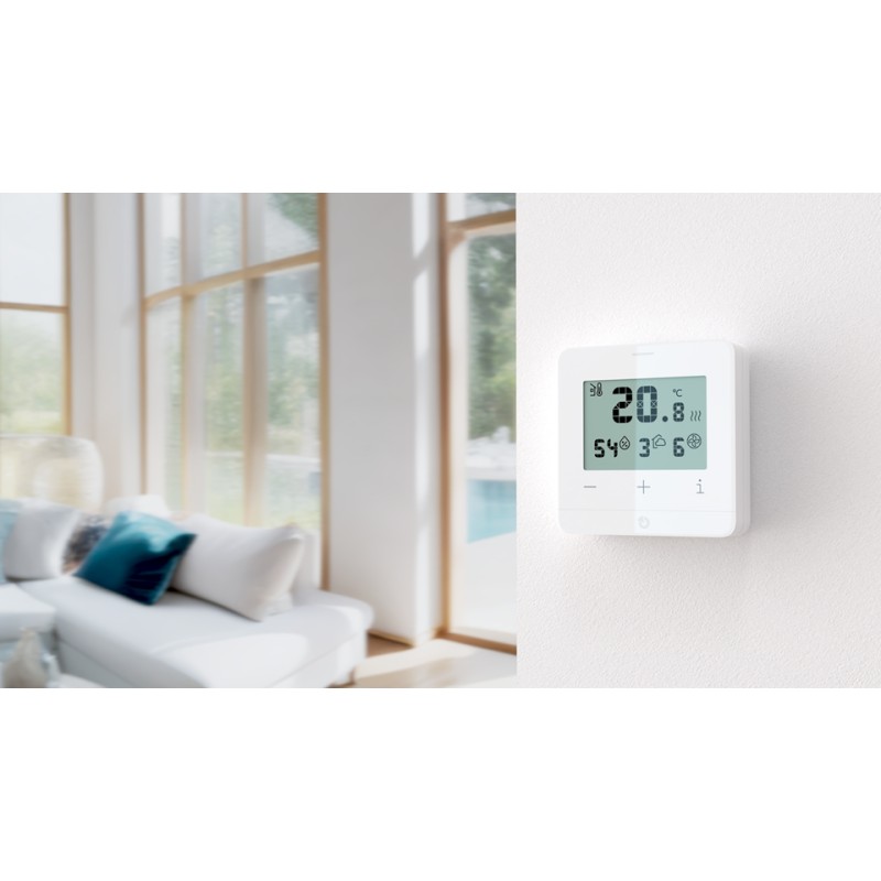 Thermostat pour bus - pour l'intérieur - Blanc