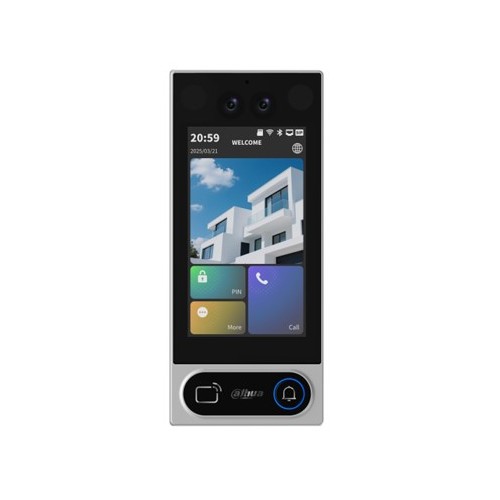 Interphone de villa avec IP et Wi-Fi - Argent