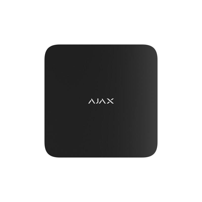 AJAX Superior Hub G3 Jeweller - Kabellose Hub-Zentrale mit Fotoverifizierung Schwarz