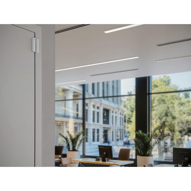 AJAX Superior DoorProtect G3 Jeweller - Détecteur d'ouverture sans fil avec interrupteur Reed, capteurs de vibration et d'inclin
