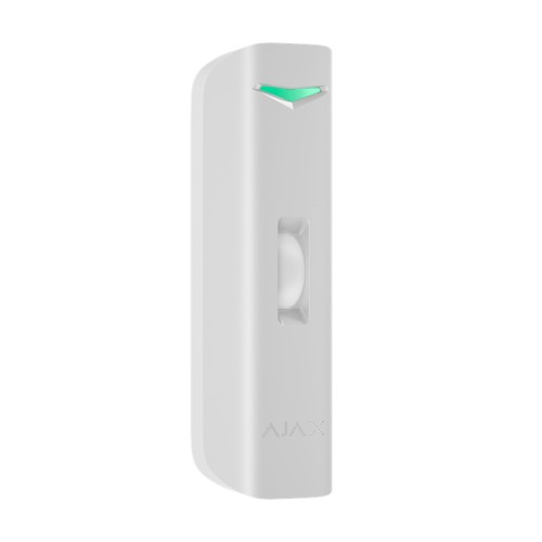 AJAX Curtain Outdoor Mini Jeweller - mini détecteur de mouvement sans fil pour rideaux Blanc