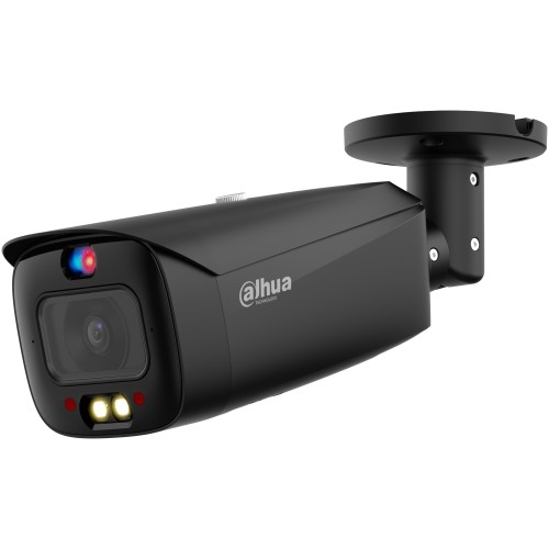 4MP Smart Dual Illumination Aktive Abschreckung Festbrennweiten-Bullet WizSense Netzwerkkamera Schwarz