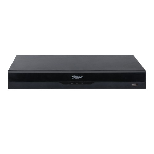 8CH 2HDD 1U Netzwerk-Videorekorder Schwarz 
