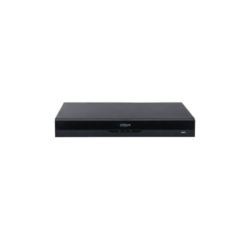 8CH 2HDD 1U Enregistreur vidéo en réseau Noir 