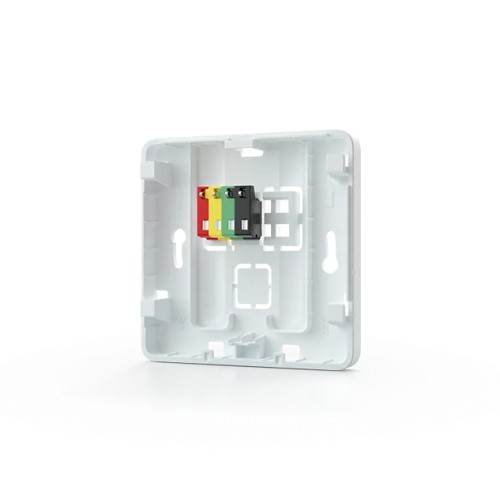 Plaque arrière pour le montage en saillie d'un thermostat/capteur BUS - Blanc