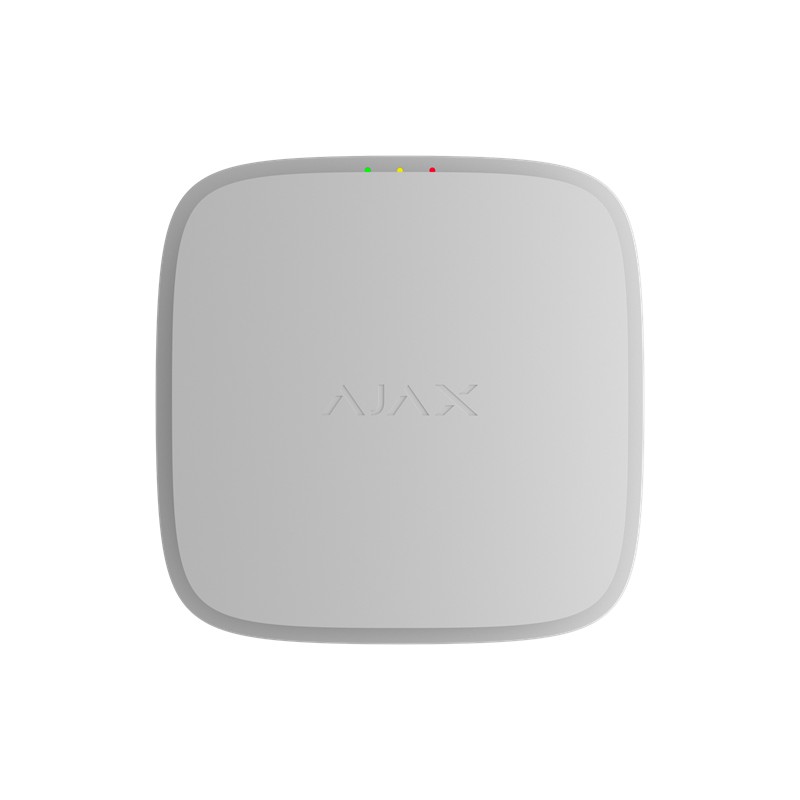 AJAX EN54 FireProtect (Smoke/Sounder) - Détecteur de fumée sans fil avec sirène Blanc