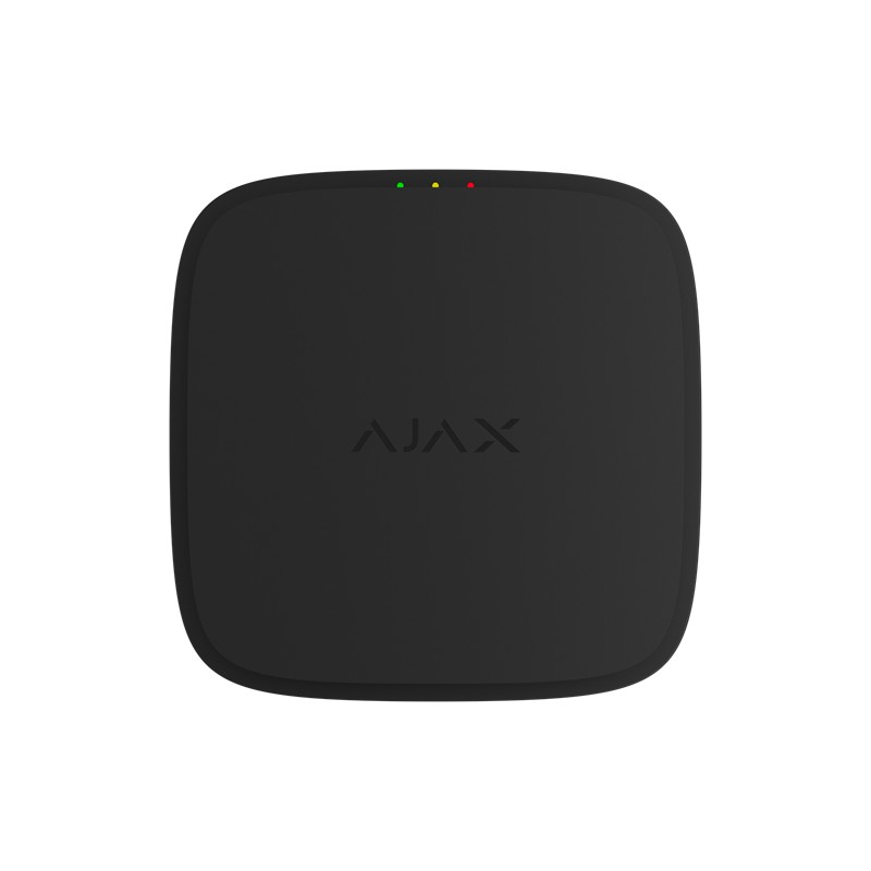 AJAX EN54 FireProtect (Smoke/Sounder) - Détecteur de fumée sans fil avec sirène Noir