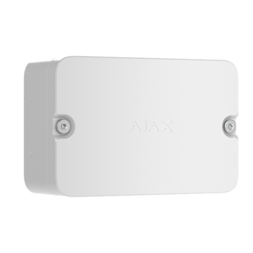 AJAX EN54 I/O Module (2X2) - Module d'entrée/sortie radio pour un système d'alarme incendie Blanc