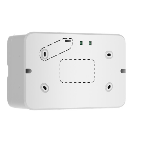 AJAX EN54 I/O Module (2X2) - Module d'entrée/sortie radio pour un système d'alarme incendie Blanc