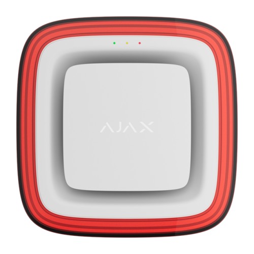 AJAX EN54 FireProtect (Sounder/VAD) - Avertisseur optique et sonore sans fil Blanc