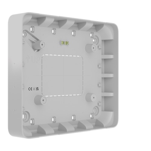 AJAX GlandBox - Accessoires de câblage pour EN54 Fire Hub Jeweller avec entrée de câble latérale via desPresse-étoupes Blanc