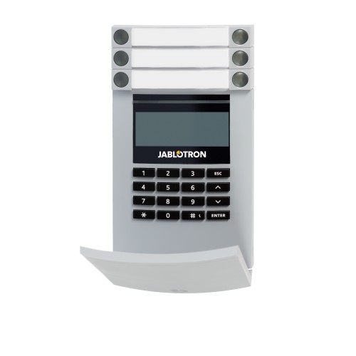 Funk- Zugangsmodul mit LCD Display, Tastatur und RFID- Lesegerät - Grau