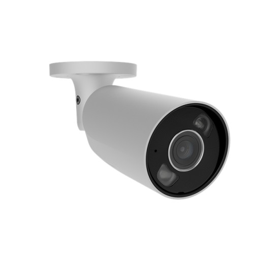 AJAX BulletCam HL (5 Mp/4 mm) - Kabelgebundene IP-Überwachungskamera mit KI, 110° Blickwinkel, hybrider Beleuchtung, TrueWDR, Mi