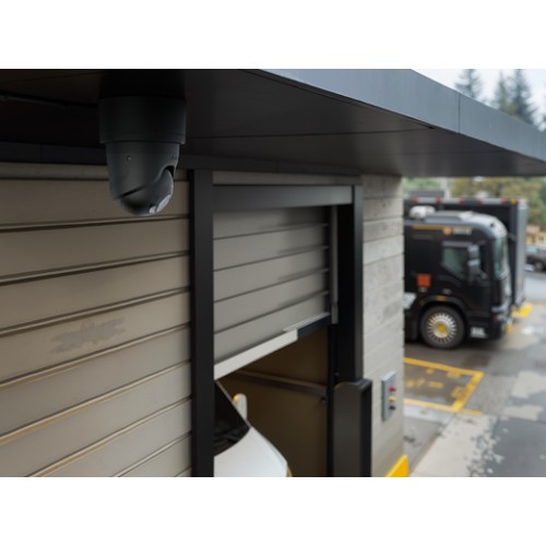 AJAX TurretCam HL (8 Mp/2,8 mm) - Caméra de surveillance IP filaire avec IA, angle de vue de 110°, éclairage hybride, TrueWDR, m