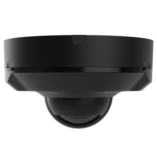 AJAX DomeCam Mini HL (5 Mp/2,8 mm) - Caméra de surveillance IP filaire avec IA, angle de vision de 110°, éclairage hybride, True