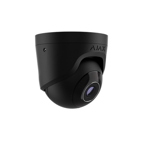 AJAX TurretCam (8 Mp/4 mm) - Verkabelte IP-Sicherheitskamera Schwarz