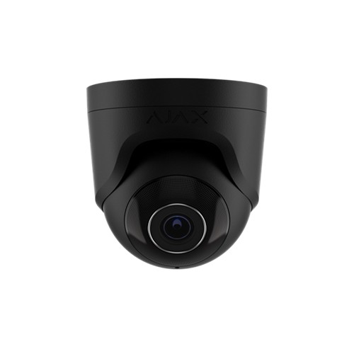 AJAX TurretCam (5 Mp/4 mm) - Verkabelte IP-Sicherheitskamera Schwarz