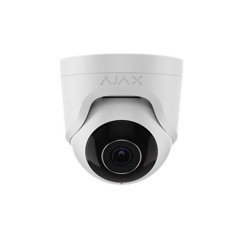 AJAX TurretCam (8 Mp/4 mm) - Verkabelte IP-Sicherheitskamera Weiss