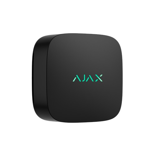 AJAX LifeQuality Lite Jeweller - Kabelloser Temperatur- und Luftfeuchtigkeitsmonitor Schwarz
