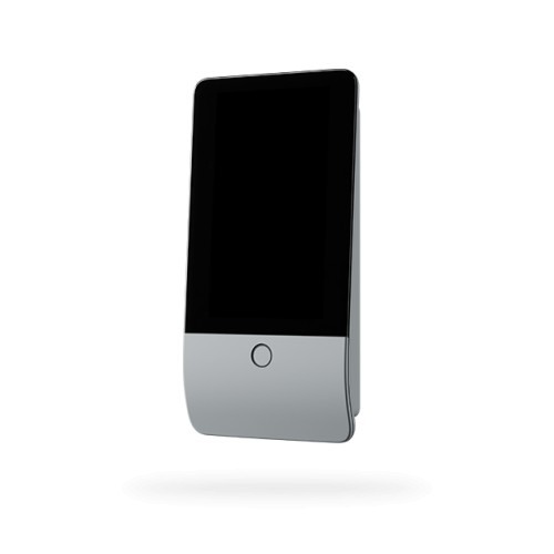 JABLOTRON NATUS Bus-Touchscreen mit RFID-Lesegerät - Grau