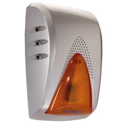 Magnetodynamische Sirene mit LED-Blitzlicht