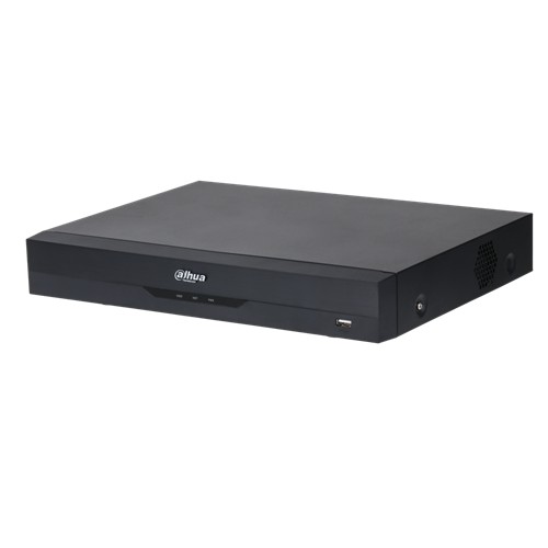 4CH Penta-brid 5MP Value/1080P Mini 1U 1SSD 1TB WizSense Digitaler Videorekorder Schwarz