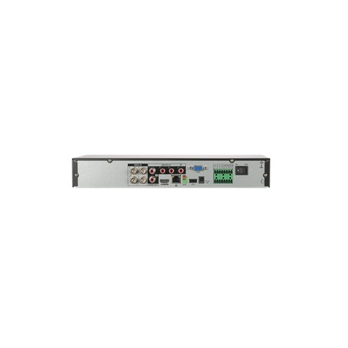 4CH Penta-brid 5MP Value/1080P Mini 1U 1SSD 1TB WizSense Digitaler Videorekorder Schwarz