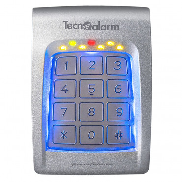 Tastatur mit kapazitiver Stahlmembran - für Außenbereiche Tastatur mit kapazitiver Stahlmembran - für Außenbereiche