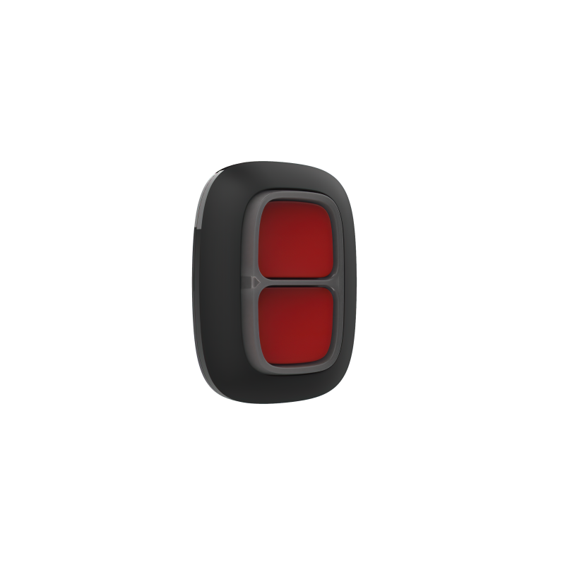 AJAX DoubleButton - Bouton d'urgence sans fil Noir EU